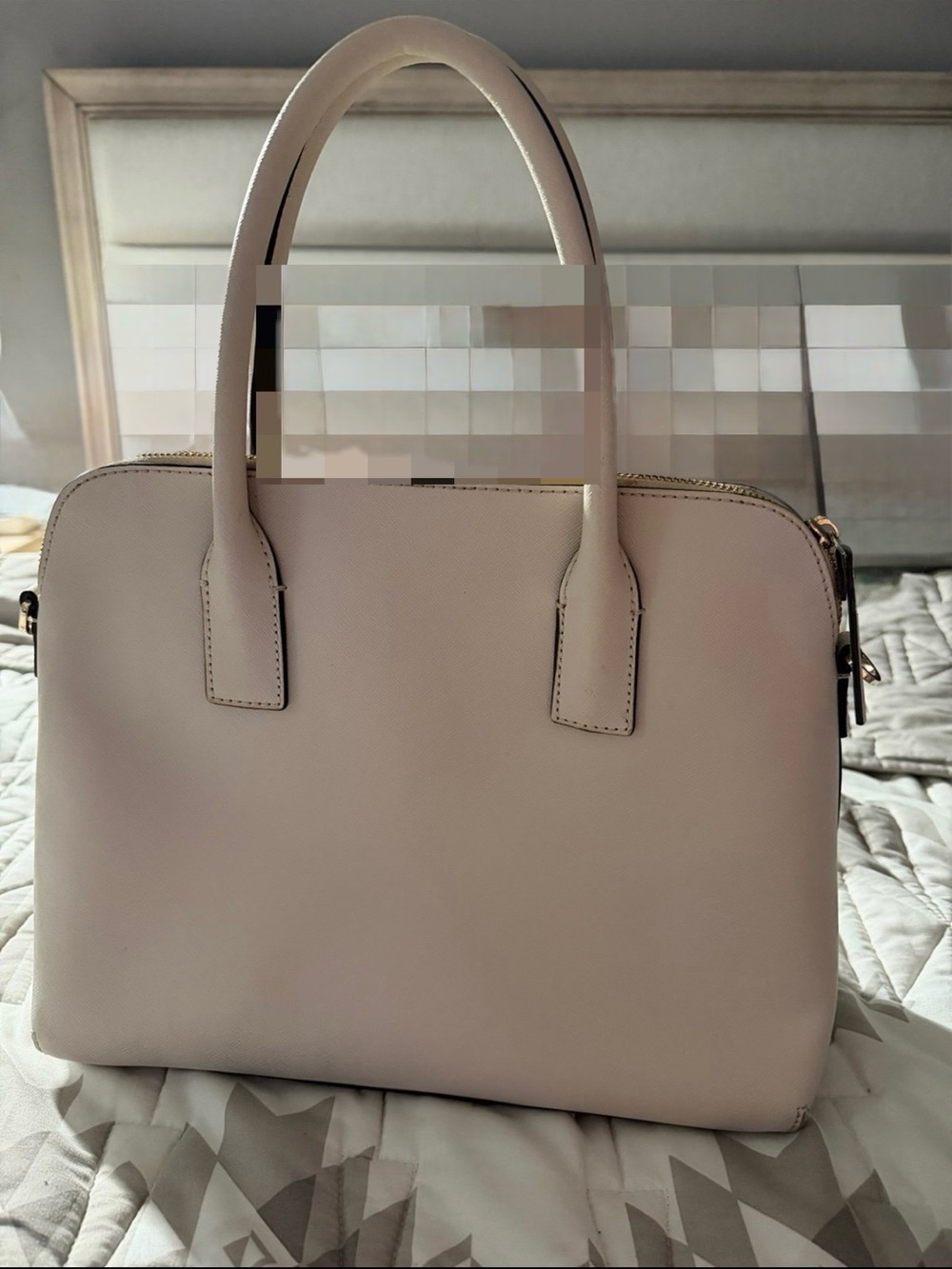 Kate Spade White and Black Dome Satchel - Picture 4 of 6